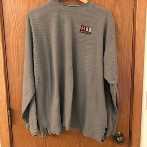 Mackinac MI Men’s Long Sleeve Shirt Large